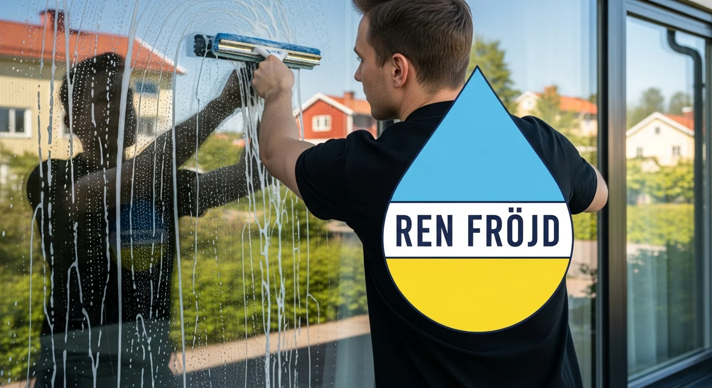 Fönsterputsning utan ränder